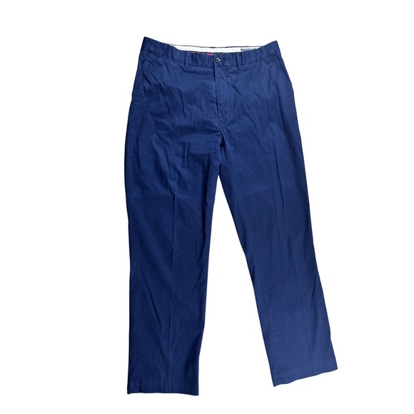 Polo Golf Ralph Lauren Other - Polo Golf Ralph Lauren Mens Navy Blue Cotton Twill Stretch Pants 36x34 Straight